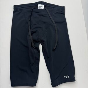New! TYR Durafast One Jammer Swimsuit black Sz 24
